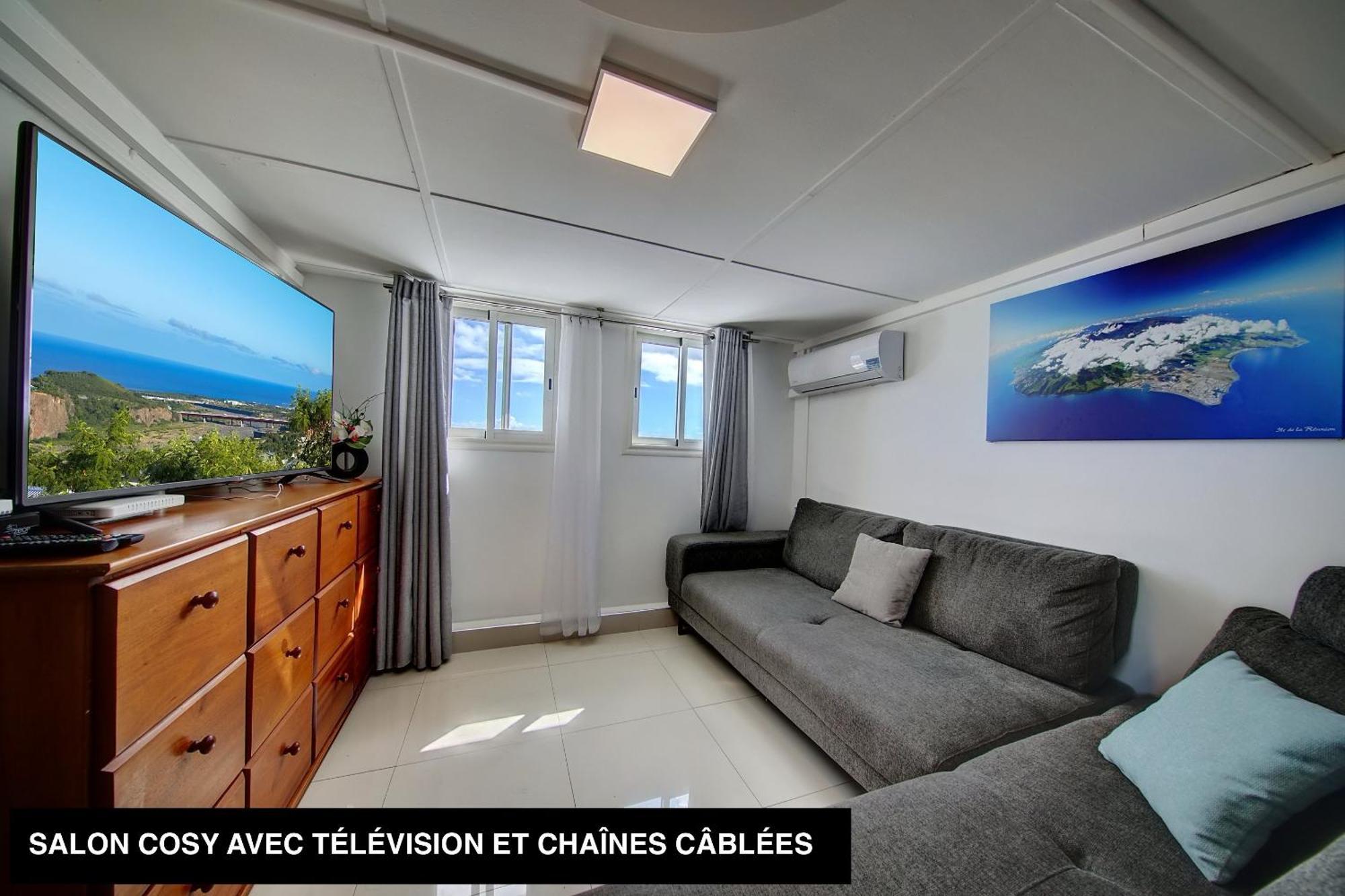 Appartement 3 Etoiles Sauna Vue Superbe Ti Kaz Miyou 2 La Possession Exterior photo
